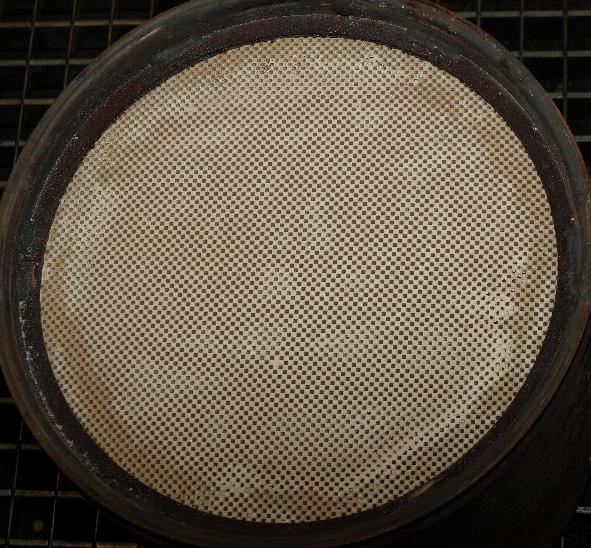 Diesel particulate filter after cleaning