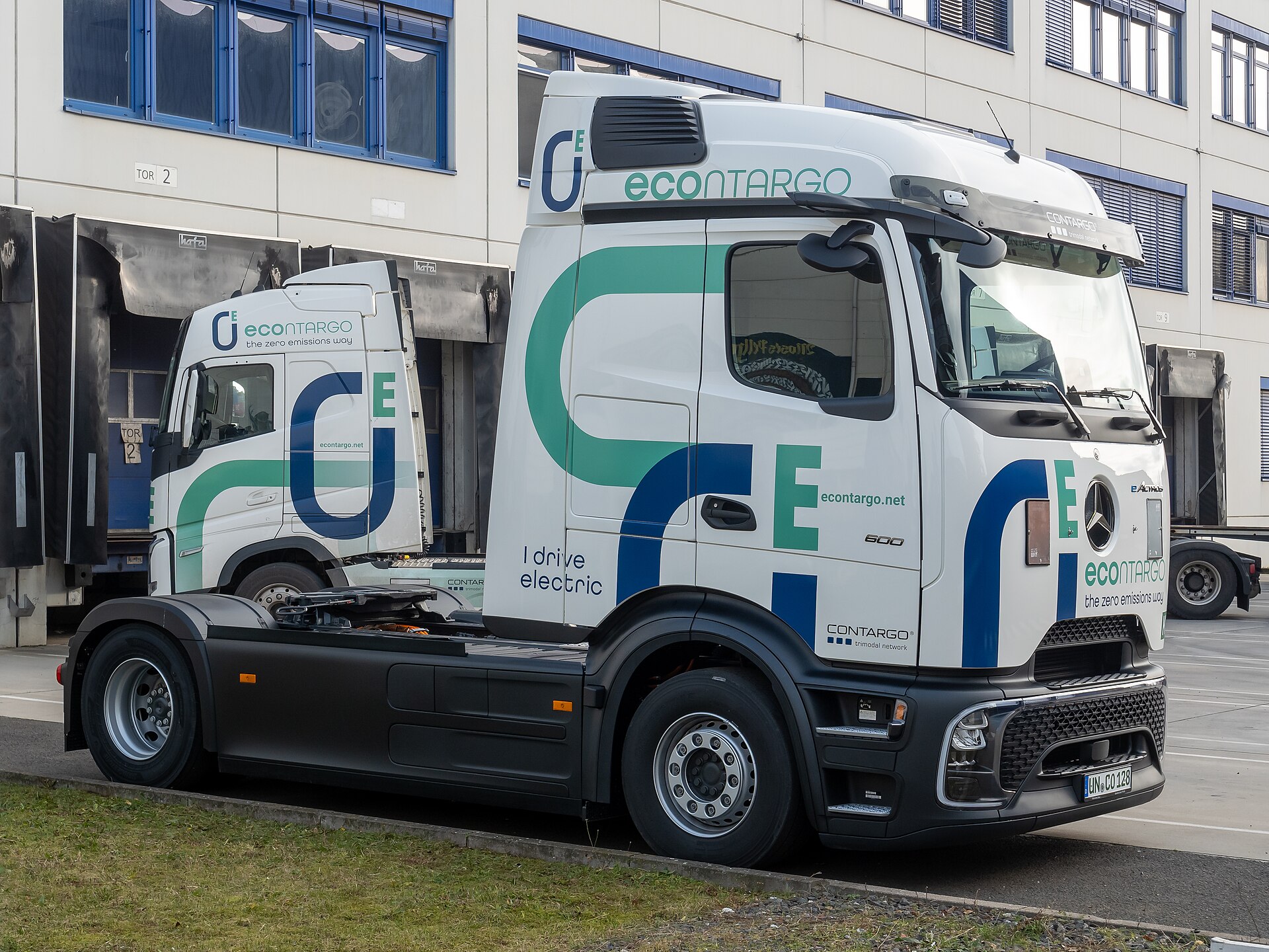 Mercedes-Benz eActros 600 electric truck